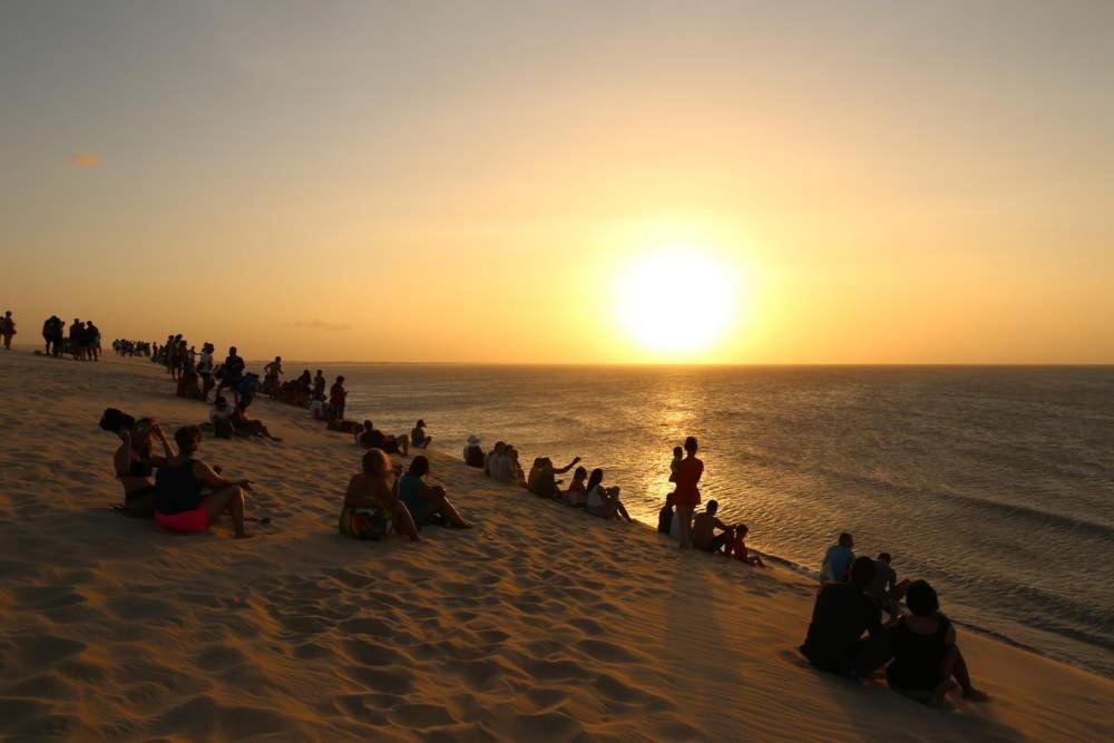 Flat Lua Com Linda Vista E Estacionamento Appartamento Jijoca de Jericoacoara Esterno foto
